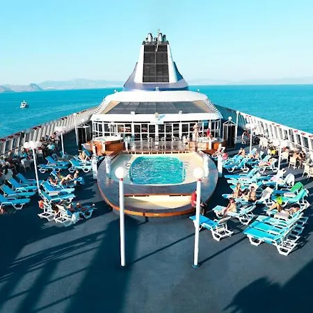 보트호텔 Albaker Tour Miray Cruises Tour Kusadasi - Patmos - Atina - Mikonos - Rodos - *